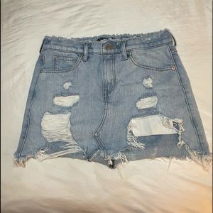 Express Jeans Mini Skirt Size 0